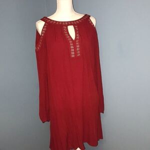 Firebrick Red Dress!! 